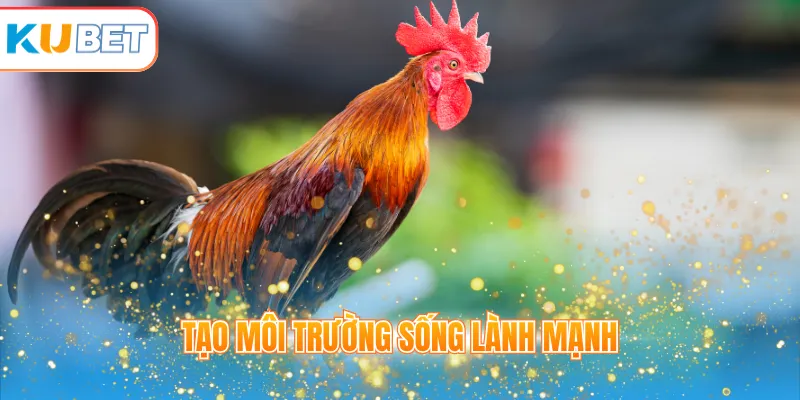 Tạo môi trường sống lành mạnh